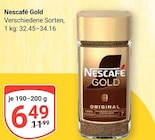 Gold im Angebot bei GLOBUS in Nettetal Gold Angebote von Nescafe bei GLOBUS Nettetal für 6,49 €