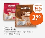 Caffe Crema Classic im Angebot bei tegut in Mühlhausen Caffe Crema Classic Angebote von Lavazza bei tegut Mühlhausen für 2,99 €