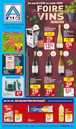 Prospectus Aldi à L'Aigle, "FOIRE AUX VINS D'AUTOMNE", 54 pages, 23/09/2025 - 29/09/2025