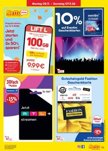 Gutscheine im Netto Marken-Discount Prospekt "Aktuelle Angebote" mit 70 Seiten (Hannover)