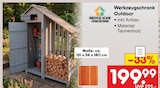 Netto Marken-Discount Zörbig - Werkzeugschrank Outdoor Angebot im Prospekt Werkzeugschrank Outdoor bei Netto Marken-Discount im Zörbig Prospekt für 199,99 €