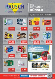 Volvic im Getränkefachmarkt Rausch Prospekt "DIE GETRÄNKEKÖNNER" mit 2 Seiten (Gießen)