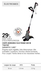 E.Leclerc Plascassier - Promo Coupe-bordures électrique 600 W Promo Coupe-bordures électrique 600 W à 29,90 € dans le catalogue E.Leclerc à Plascassier