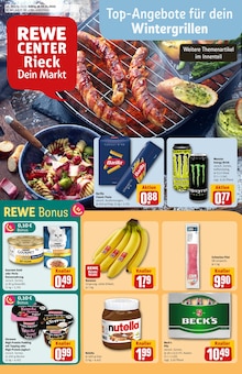 Aktueller REWE Prospekt "Dein Markt" Aktueller REWE Prospekt