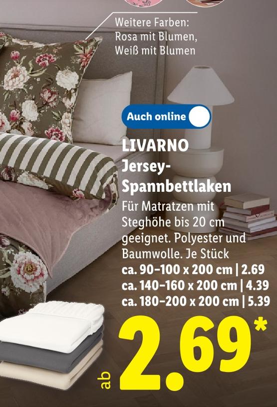 Aldi Nord Jersey Bettwäsche Angebot ᐅ Finde den Preis im aktuellen Prospekt