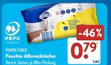 Feuchte Allzwecktücher im ALDI SÜD Prospekt Feuchte Allzwecktücher von Power Force im aktuellen ALDI SÜD Prospekt für 0,79 €