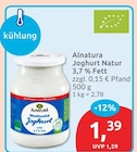 Joghurt Natur 3,7 % Fett von Alnatura im aktuellen budni Prospekt