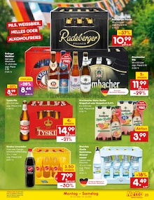 Erdinger im Netto Marken-Discount Prospekt "Aktuelle Angebote" mit 70 Seiten (Trier)