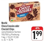 nah und gut Regnitzlosau - Choco Crossies Angebot im Prospekt Choco Crossies bei nah und gut im Regnitzlosau Prospekt für 1,99 €