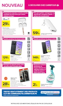 Promotion Batterie dans le prospectus Carrefour, valable du 04/08/2026 au 31/08/2026 Promo Batterie dans le catalogue Carrefour du moment à la page 11