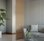 Promo Claustra décor chêne Saragosse 60 x 250 cm à 69,90 € dans le catalogue Castorama à Brest