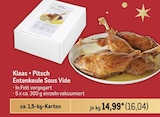 Entenkeule Sous Vide bei Metro im Oldenburg Prospekt für 16,04 €