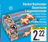 Bayerische Laugensemmeln von Bäcker Bachmeier im aktuellen EDEKA Prospekt für 2,22 €