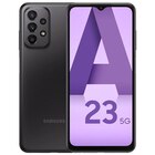 Fnac Vélizy-Villacoublay - Promo Smartphone Samsung Galaxy A23 6.6" Double SIM 5G 4 Go RAM 128 Go Noir Promo Smartphone Samsung Galaxy A23 6.6" Double SIM 5G 4 Go RAM 128 Go Noir à 249,00 € dans le catalogue Fnac à Vélizy-Villacoublay
