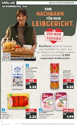 Fleischwurst Angebot & Preis im aktuellen Kaufland Prospekt Fleischwurst Angebot im aktuellen Kaufland Prospekt auf Seite 4