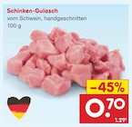 Aktuelles Schinken-Gulasch Angebot bei Netto Marken-Discount in Ingolstadt ab 0,70 €
