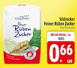 Feiner Rüben Zucker im Angebot bei EDEKA in Rosenheim Feiner Rüben Zucker Angebote von Südzucker bei EDEKA Rosenheim für 0,66 €