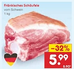 Netto Marken-Discount - Fränkisches Schäufele Angebot im Prospekt Fränkisches Schäufele bei Netto Marken-Discount im Prospekt "" für 5,99 €