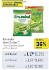 Em-eukal ohne Zucker Angebote bei Metro Fulda für 1,25 €