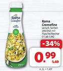 Cremefine im Angebot bei Markant Nordwest in Paderborn Cremefine Angebote von Rama bei Markant Nordwest Paderborn für 0,99 €