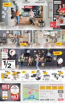 Kühlschrank im Höffner Prospekt "PERSONAL-KAUF-RABATT" mit 4 Seiten (Aschaffenburg)