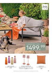 Aktueller porta Möbel Prospekt mit Bad-Accessoires, "LOUNGE, DINING & ACCESSOIRES", Seite 77