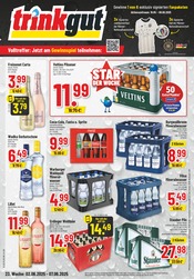 Trinkgut Getränkemarkt Prospekt der aktuellen Woche mit 6 Seiten, gültig von 02.06.2025 bis 07.06.2025, in Herdecke und Umgebung Aktueller Trinkgut Getränkemarkt Prospekt in Herdecke und Umgebung, "Aktuelle Angebote" mit 6 Seiten, 02.06.2025 - 07.06.2025