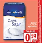 EDEKA Fredersdorf-Vogelsdorf - Zucker Angebot im Prospekt Zucker bei EDEKA im Fredersdorf-Vogelsdorf Prospekt für 0,59 €