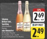 Aktuelles Brillant Sekt, Sparkling Angebot bei E center in Erlangen ab 2,49 €