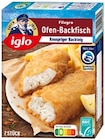 Ofen-Backfisch oder Schlemmerfilet Bordelaise Classic von Iglo im aktuellen REWE Prospekt