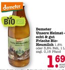 EDEKA Bühlertal - Unsere Heimat - echt & gut Frische Bio-Heumilch Angebot im Prospekt Unsere Heimat - echt & gut Frische Bio-Heumilch bei EDEKA im Bühlertal Prospekt für 1,69 €