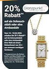 Schmuckstück oder Armbanduhr Angebote von Glanzpunkt bei GLOBUS Zwickau