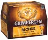 Bière d'abbaye blonde - GRIMBERGEN en promo chez Intermarché Valence à 6,41 €