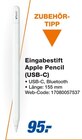 Eingabestift Apple Pencil (USB-C) Angebote von Apple bei expert Nordhausen für 95,00 €