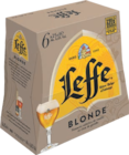Bière d'Abbaye Blonde 6,6° - LEFFE en promo chez Aldi Levallois-Perret à 7,57 €