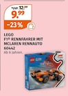 F1 Rennfahrer mit McLaren Rennauto Angebote von LEGO bei Müller Wuppertal für 9,99 €