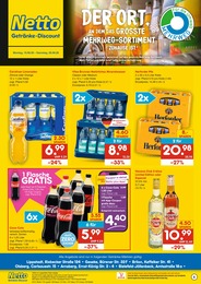 Netto Marken-Discount Prospekt für Brilon mit 2 Seiten Netto Marken-Discount Prospekt für Brilon: "DER ORT, AN DEM DU IMMER AUSGEZEICHNETE PREISE FINDEST.", 2 Seiten, 15.06.2026 - 20.06.2026