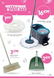 Promos Balai dans le catalogue "FAITES BRILLER VOTRE INTÉRIEUR À PETITS PRIX !" de B&M à la page 17