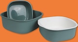 Lot de 3 récipients + égouttoir composition : polypropylène dans le catalogue Netto