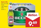 Pils im Netto Marken-Discount Prospekt Pils von Beck's im aktuellen Netto Marken-Discount Prospekt für 9,49 €
