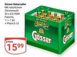 Naturradler im Angebot bei GLOBUS in Erfurt Naturradler Angebote von Gösser bei GLOBUS Erfurt für 15,99 €