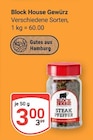 Gewürz im Angebot bei GLOBUS in Neubrandenburg Gewürz Angebote von Block House bei GLOBUS Neubrandenburg für 3,00 €