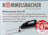 Messer im V-Markt Prospekt Elektromesser EM150 von Rommelsbacher im aktuellen V-Markt Prospekt für 24,99 €