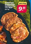 Kammsteaks mariniert Bier von Radeberger im aktuellen Netto mit dem Scottie Prospekt