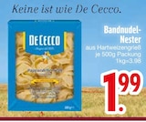 Bandnudel-Nester Angebote von De Cecco bei EDEKA Germering für 1,99 €