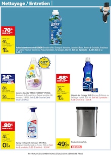Promo Persil dans le catalogue Carrefour du moment à la page 62