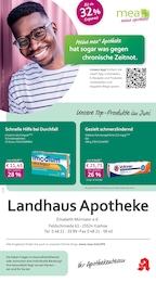 Apotheken Prospekt von mea - meine apotheke in Itzehoe Aktueller mea - meine apotheke Apotheken Prospekt für Itzehoe: Unsere Juni-Angebote mit 4} Seiten, 01.06.2026 - 30.06.2026