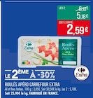 Roulés Apéro - CARREFOUR EXTRA - Supermarchés Match à Lille Roulés Apéro - CARREFOUR EXTRA en promo chez Supermarchés Match Lille à 5,18 €