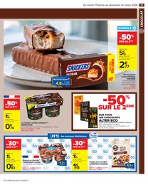Offre Chocolat Noir dans le catalogue Carrefour Market du moment à la page 13