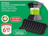 Sport-, Kurzschaft- oder Sneaker-Socken im Angebot bei GLOBUS in Speyer Sport-, Kurzschaft- oder Sneaker-Socken Angebote von OHO bei GLOBUS Speyer für 6,99 €